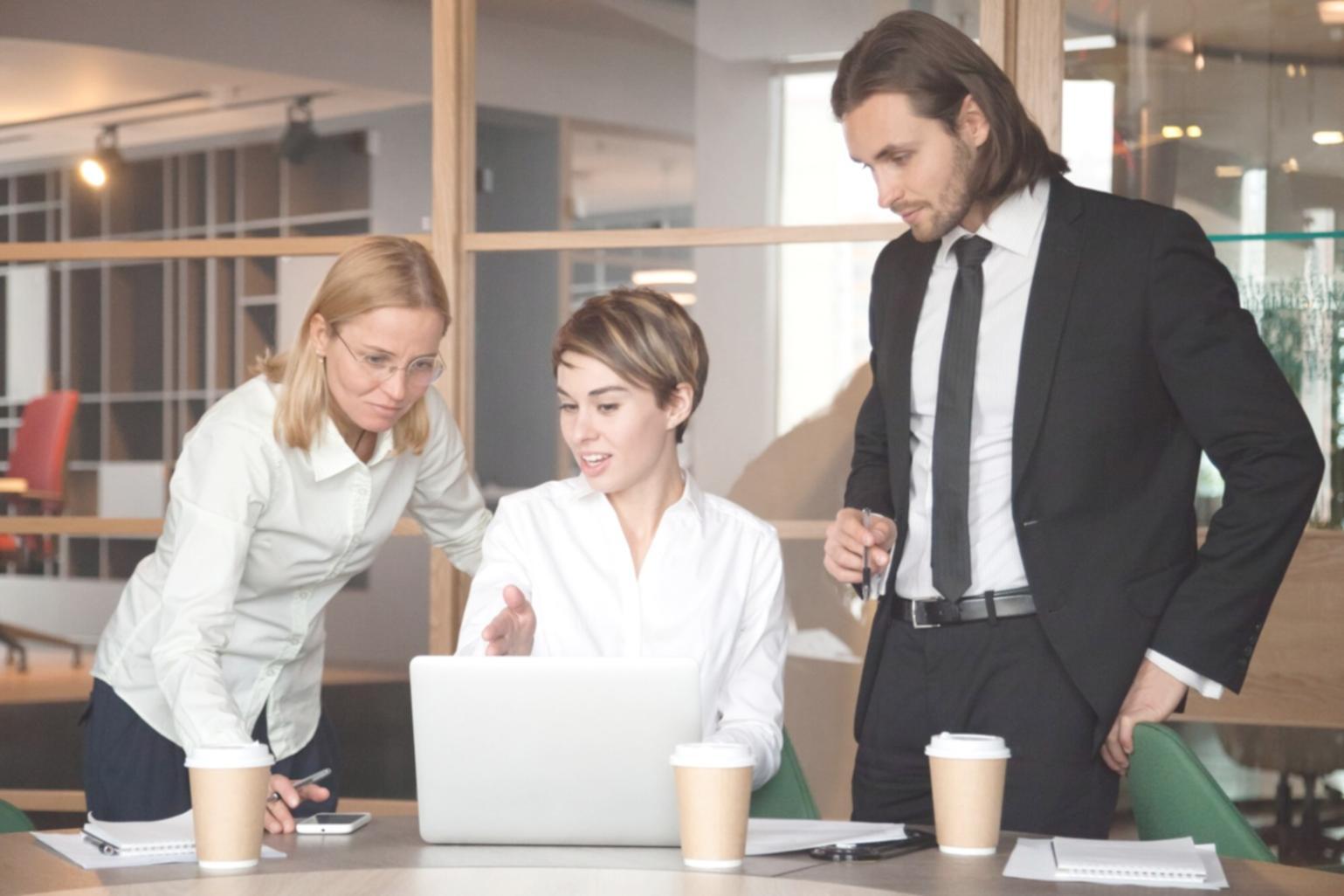 Finanzanalyse in der Praxis - Teammitglied bei der Datenauswertung